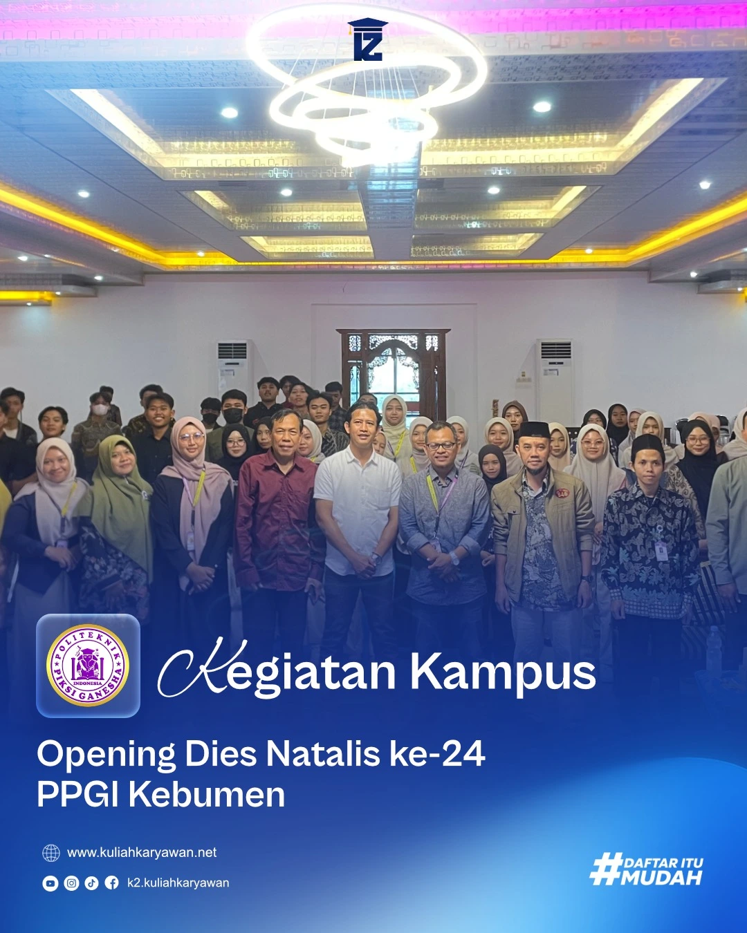 Opening Dies Natalis PPGI Kebumen ke - 24